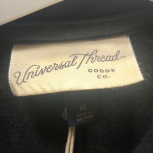 Black one piece sweat suit